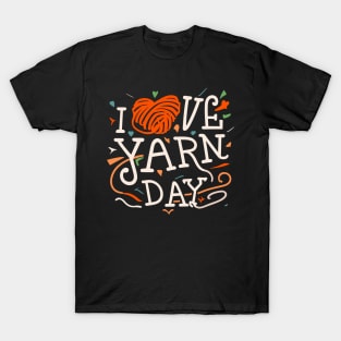 I Love Yarn Day – October T-Shirt